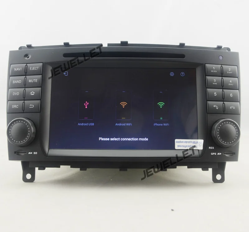 Четырехъядерный Android 9,0 автомобильный DVD gps Радио Навигация для Benz CLK W209 cls-класс W219 с 4G/Wifi DVR зеркальное соединение