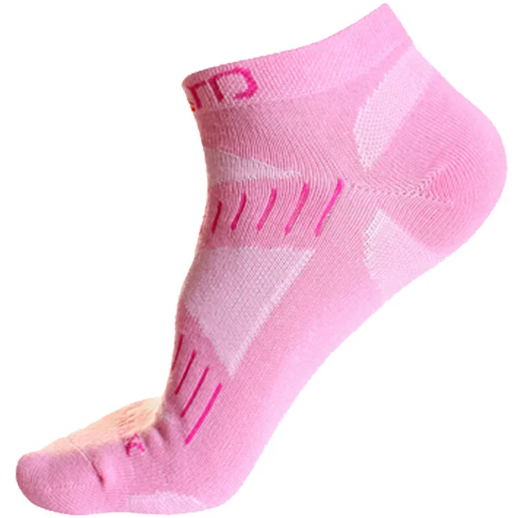 Pink Летние женские мужские короткие спортивные носки для велоспорта, бега, девушек и женщин, хлопковые тонкие носки для треккинга, альпинизма - Цвет: Pink