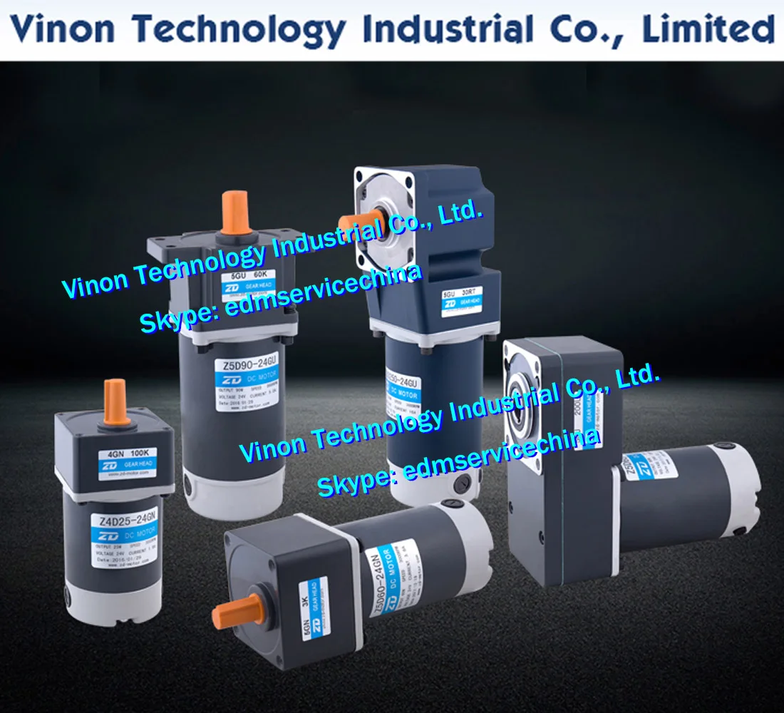 Z4D40 24GN 30S/Z4D60 24GN ZD DC Motor + Gear Set Tegangan 24V, Power