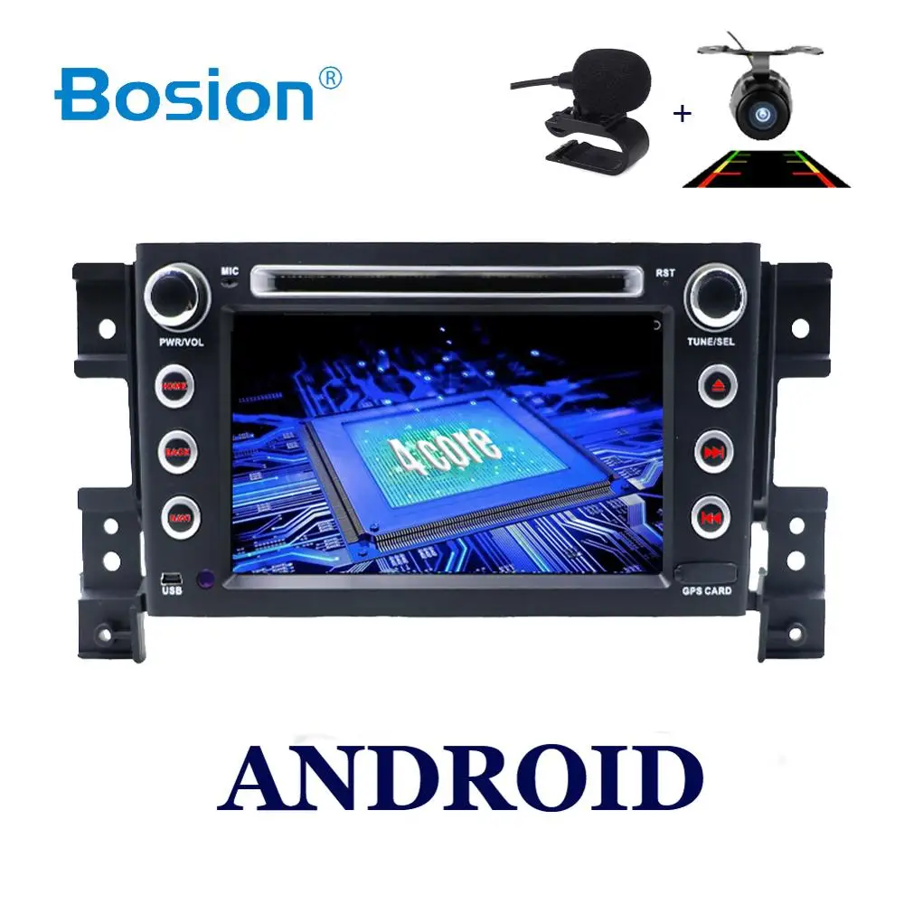 Автомобильный DVD плеер Bosion 2 din android 10 0 для Suzuki grand vitara автомагнитола стерео gps с