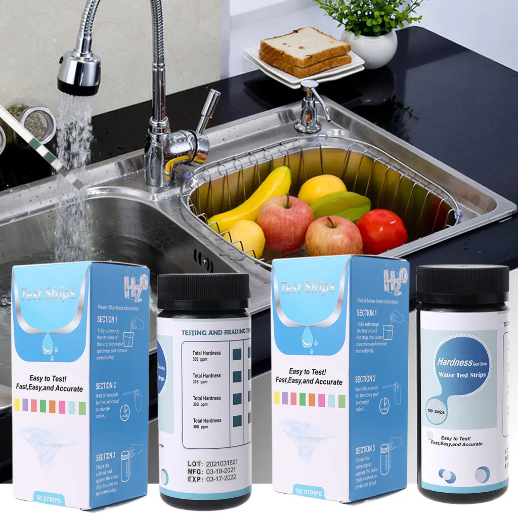 Water Hardness Test Strips Pool Spa Water Test Strips Hardness