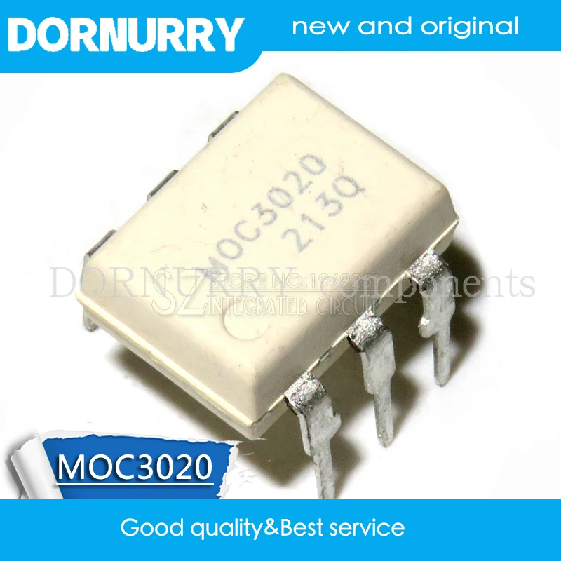 

10PCS MOC3062 MOC3020 MOC3021 MOC3023 MOC3043 MOC3052 MOC3063 MOC3083 DIP6 new and original IC DORNURRY