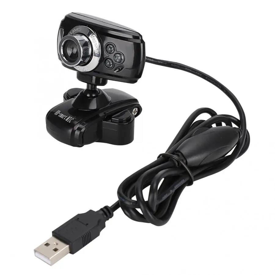 USB Компьютерная камера 640*480 CMOS Высокое разрешение вращающийся автоматическая фокусировка 16 миллионов пикселей веб-камеры