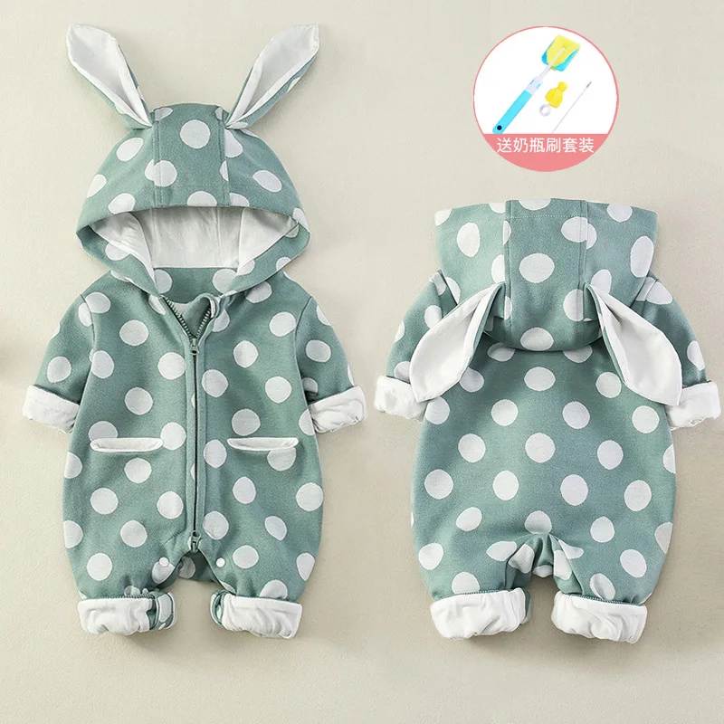

Infant Autumn Clothing out Clothes Male Baby Clothes Coat Newborns Onesie Online Celebrity Cute Super Meng Autumn Hold Clothing