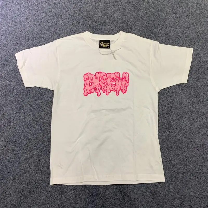 Футболка Drew House футболка DREW Dissolve catoon candy gum логотип drew TPrinted xxxtentacion op футболка для мужчин и женщин хлопковая Футболка Drew house