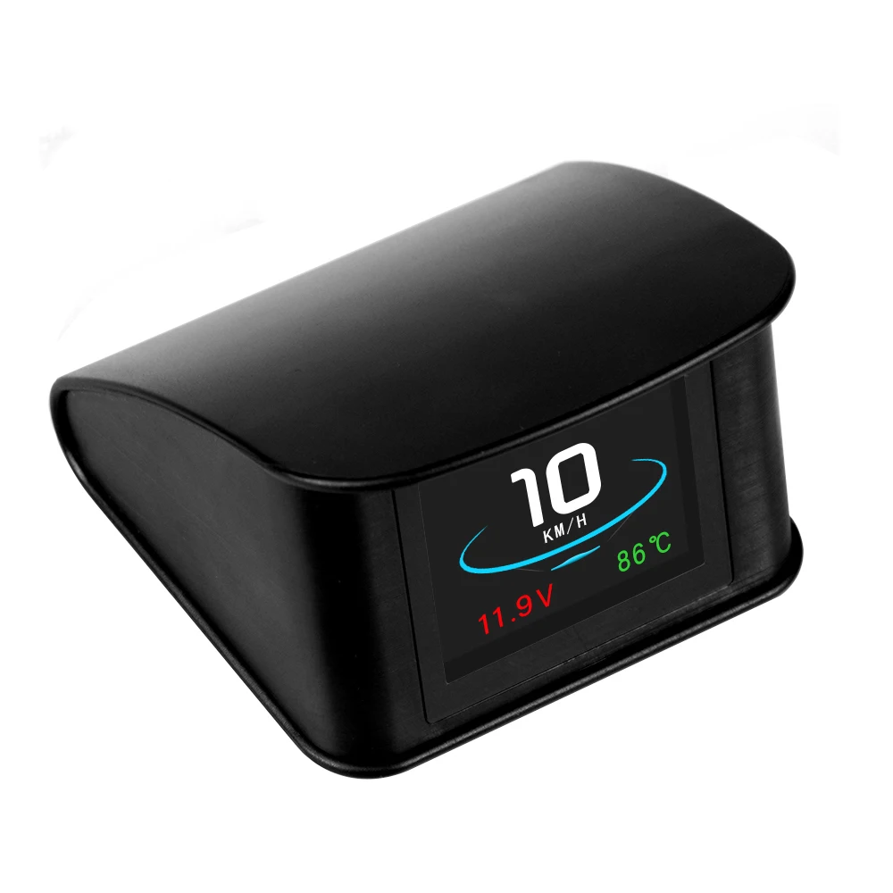 Дисплей на борту автомобиля P10 цифровой OBD2 прибор для измерения пробега и