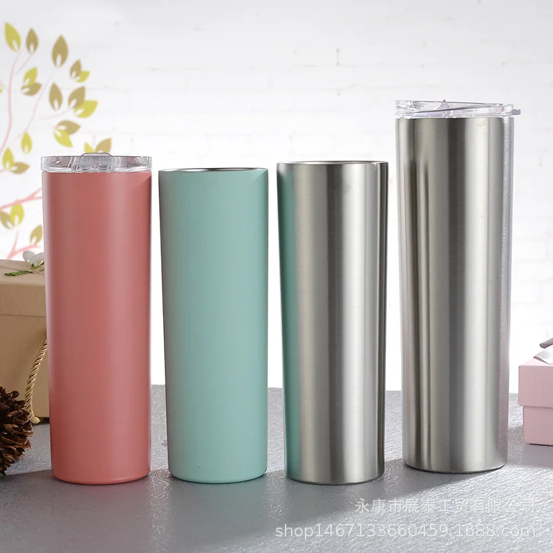 

New Style Weight Control Cup 304 Stainless Steel Cup 20 Oz Large Ice Cup 30oz Shift Car Mounted Sports Europe And America Hot Se