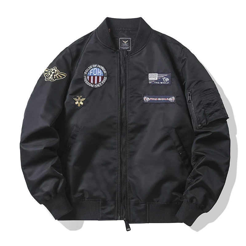 Bomber Jacket Tiger Embroidery | Men Bomber Jacket