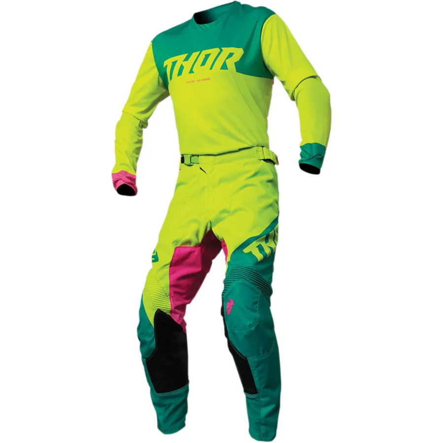 

2019 Spring Motocross Jersey Set Pink Dirt Bike Gear Set Top Quality MX Jersey and Pant Motocross Gear Mx Combo