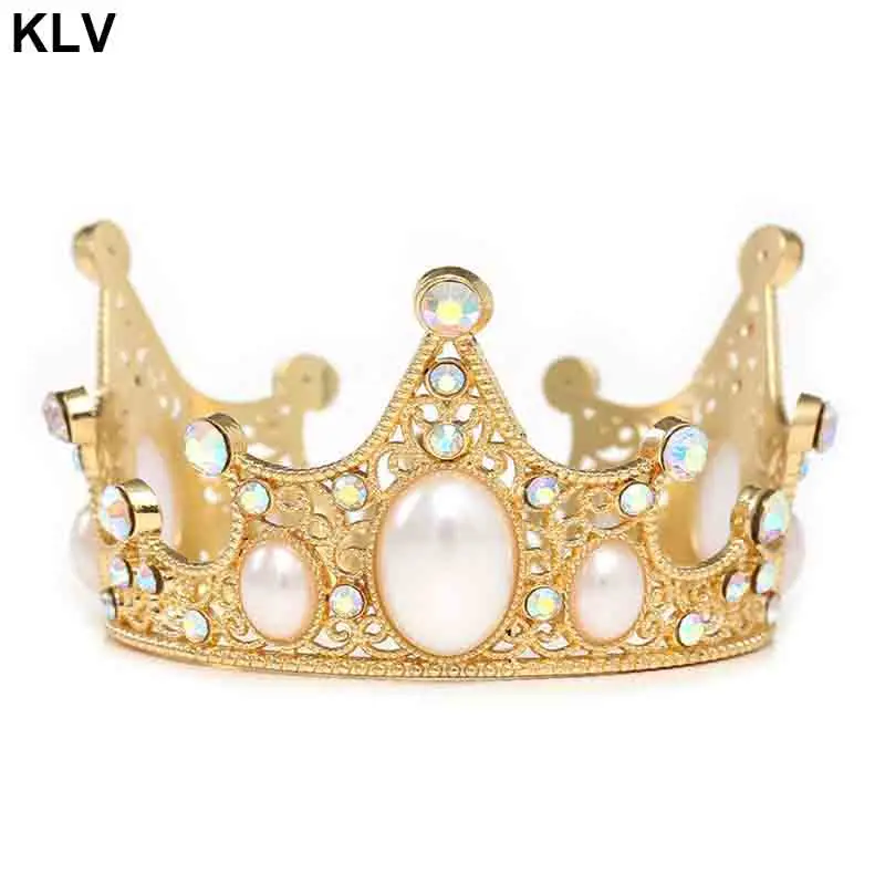 baby tiara gold