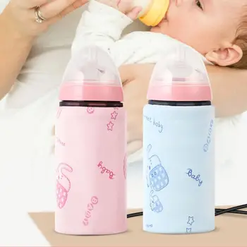

Baby Bottle Thermal Bag USB Intelligent Constant Temperature Cartoon Print Cute Universal Portable Outdoor Travel Bags Wrap Cove