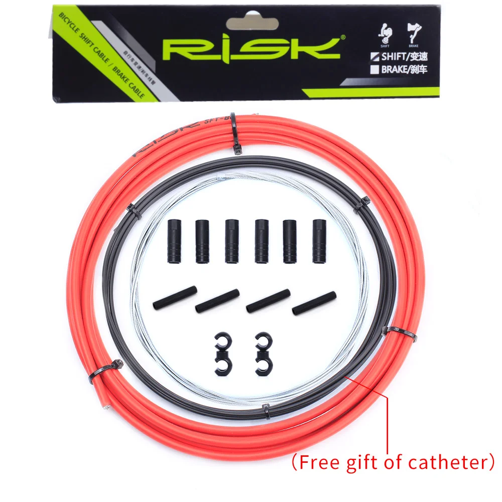 Road Mountain Bike Brake Cable Control Line Shift Brake Wire Tube Housing Kit