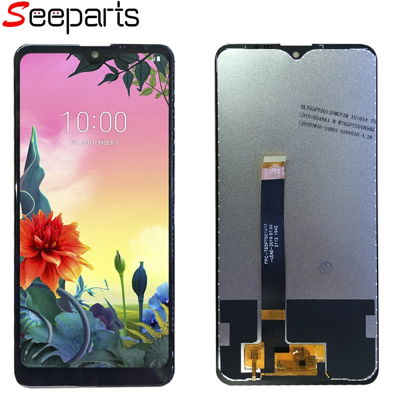 Для LG K50S ЖК дисплей 6 5 ''кодирующий преобразователь сенсорного экрана в сборе