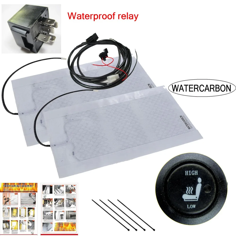 单座白色加热垫座椅加热