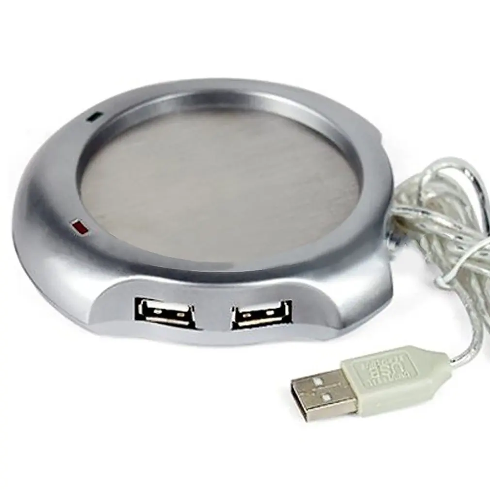 Usb Mug Mats Usbhub Insulation Disc Usbhub Insulation Pad Usb Aluminum Alloy Material Insulation Pad