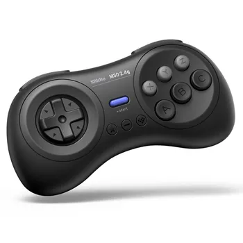 

Original 2.4G Wireless Controller Mini Portable Rechargeable Gamepad Console Joystick Accessory For SEGA Mega