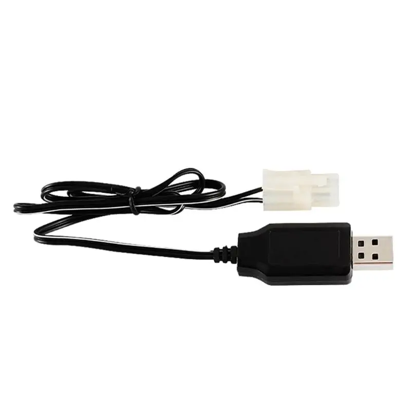 Фото Перезаряжаемый аккумулятор USB Зарядное устройство Ni-Cd Ni-MH батареи пакет KET-2P переходник 6V 250mA Выход RC игрушки E56B №4