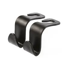 Высококачественный практичный Автомобильный подголовник на заднее сиденье Органайзер вешалка крюк для хранения для продуктовая сумка прочная