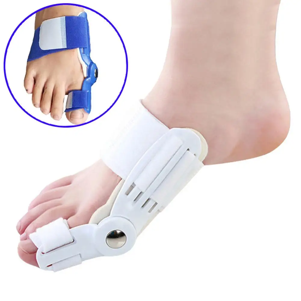 

Toe Separator Hallux Valgus Bunion Corrector Splint Big Toe Corrector Thumb Adjuster Straightener Pain Relief Foot Care Pedicure