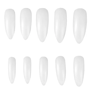 

600pcs Artificial Nail Tips Water Drop Shape Nails Full Cover Fake Nails