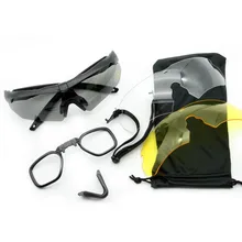

Tactical Military Fans Explosion-proof Sunglasses Goggles Set Lens Replaceable With Myopia Frame To Deliver Anti Fog Liquid