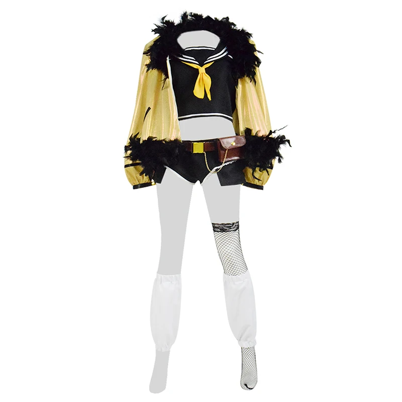 

Cossky Azur Lane USS Bache Cosplay Costume Women Anime Costume Outfit Sailor Uniform Full Set