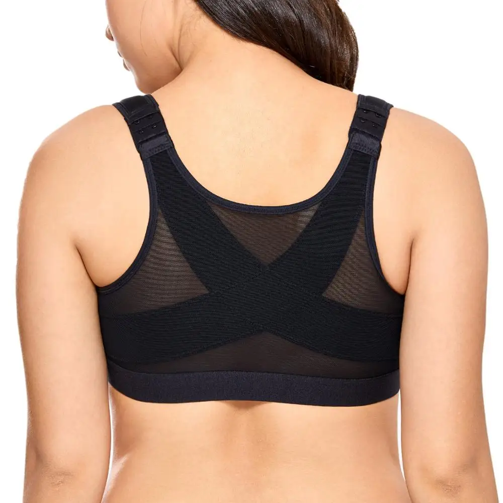 Бюстгальтер для женщин черный белый бежевый размеры 34 40 B C D DD|bra black|posture brafront closure |