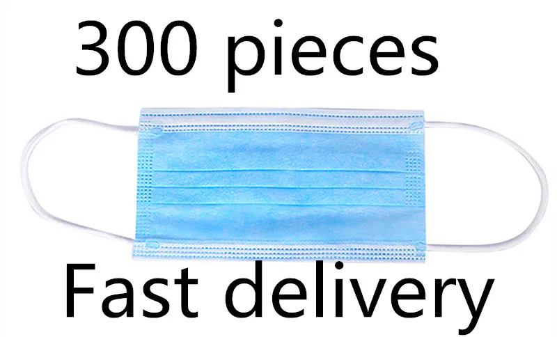 

Fast delivery factory straight for the use of spot 300 a one-time civil masks three layers of common respirator safety vent
