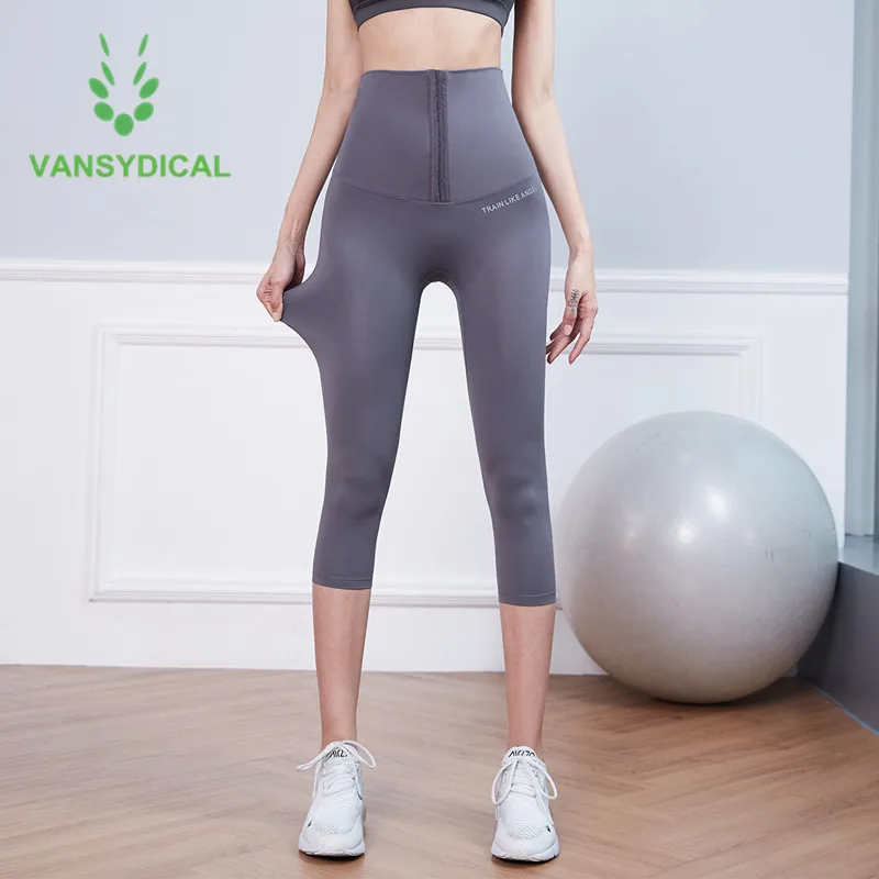 Leggings Sports Fitness High waist Hips 