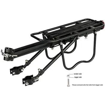

Bike Rack Aluminum Alloy 50KG Luggage Rear Carrier Trunk for Bicycles MTB Bike Rear Shelf Cycling Bicycle Racks