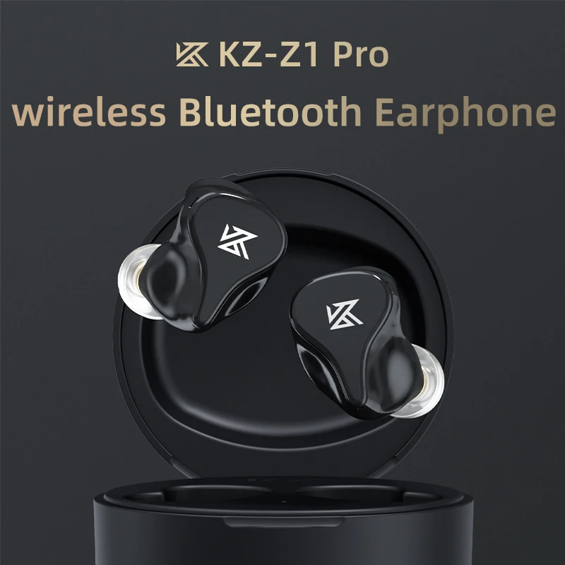 KZ Z1 Pro TWS True Wireless Bluetooth 5.2 Earphones Game Earbuds Touch Control Noise Cancelling Sport Headset