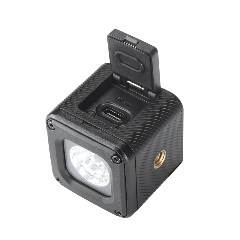 FFYY-Ulanzi L1 Pro Водонепроницаемый затемняемый мини светодиодный светильник для Gopro DSLR Dji Gimbal Универсальный мини-светильник для кемпинга велосипедный светильник ing