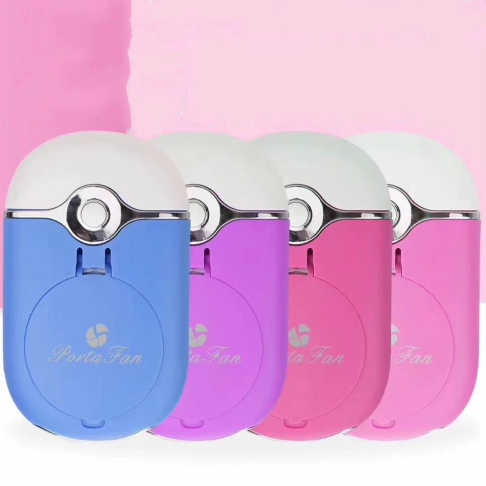 

2019 New Mini USB Eyelash Fan with mirror Air Conditioning Blower Glue Grafted Eyelashes Dedicated Dryer Beauty Tool