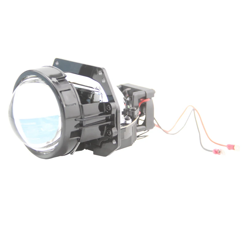 

SHUOKE 3.0 Inch BI LED Projector Lens RHD LHD 6000K 8000LM 2 PCS Car Light Accessories Retrofit headlight Plastic Reflector