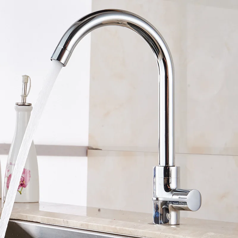 

Home Improvement Copper Phone Body Single Cold Faucet Kitchen Faucet Sink Rotating Water-Saving Water Stop Valve Manufacturers D