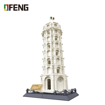 

Wange Pisa Leaning Tower Building Block Architecture Structure Building Bricks Kids Educational Kits Toy Gift For Children 5214