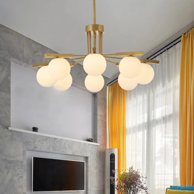 

Modern Glass Pendant Light Nordic Dining Room Kitchen Light Designer Hanging Lamps Avize Lustre Lighting Ing luminaria pendente