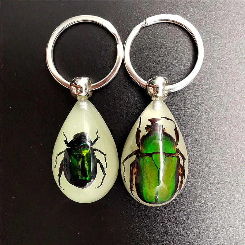 Key Chains Key Rings Car Pendant Key Chain Creative Scorpion Keychain Car Keyring Key Holder Noctilucent Scorpion Amber Pendant Auto Pendant Handbag Wallet