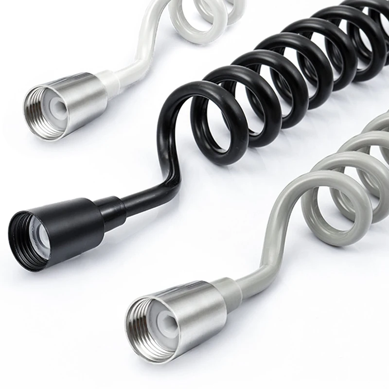 1.5m/2m/3m Spring Plumbing Telephone Line Flexible Water Hose for Toilet Bidet Shower water hose