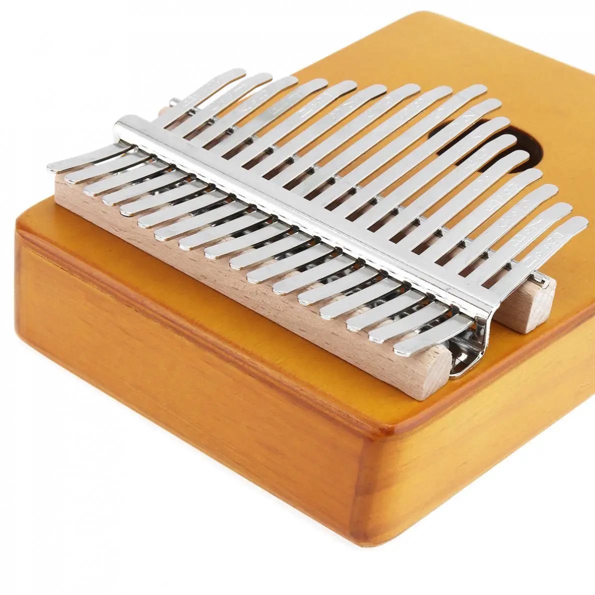 17 клавиш большой палец пианино калимба одноплатный сосновый Mbira мини-клавиатура инструмент
