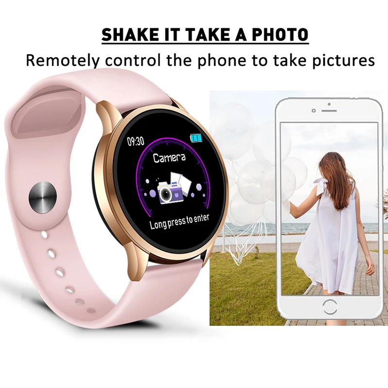  LIGE Fitness Tracker IP67 Waterproof Smart Bracelet Screen heart rate Monitor Pedometer Smart Wrist - 33055325686