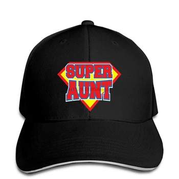 

Inktastic Super Aunt Womens Men Baseball Cap Hero Awesome Just My Snapback Cap Women Hat Peaked