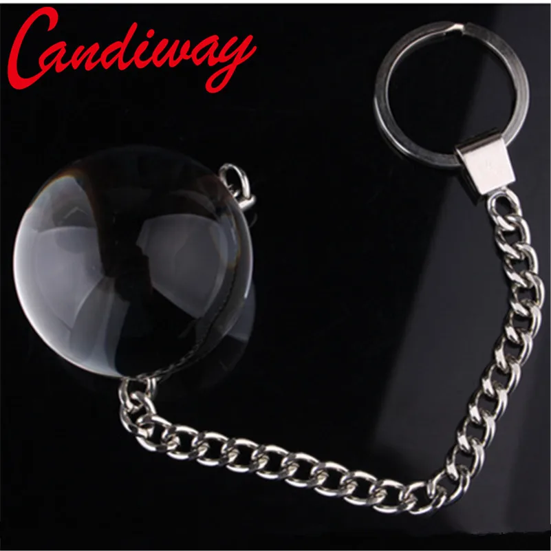 Crystal Glass 35mm Vaginal Ball With Metal Chain Anal Prostate Stimulate Unisex Adult Intimate Toys For Women Men kegel balls