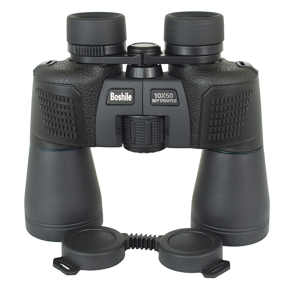 

High quality Powerful Binoculars boshile 10x50 Camping Telescope Waterproof Binoculars bak4 FMC Coating Lens Military Hunting