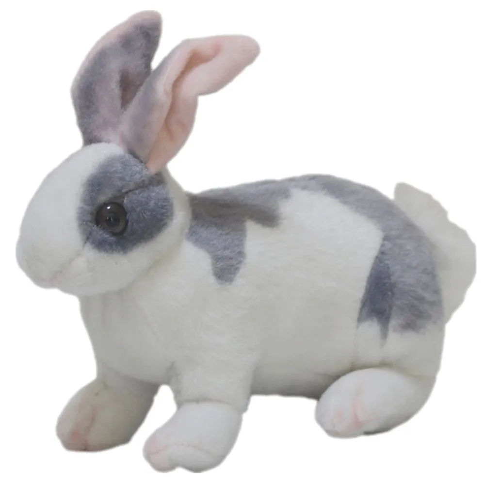 realistic rabbit stuffed animal