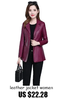 Plus Velvet Thickened Leather Jacket Women Autumn And Winter New Korean Version Fur Inner Mid-length PU Leather Jacket JD2334 packable down jacket