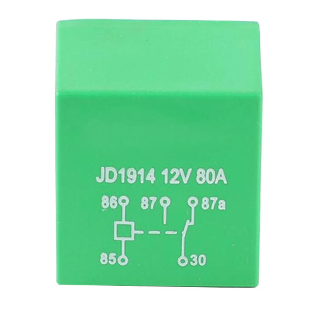 

80A 12V 5-pin lamp rear shell automotive relay high precision high current automotive starting relay