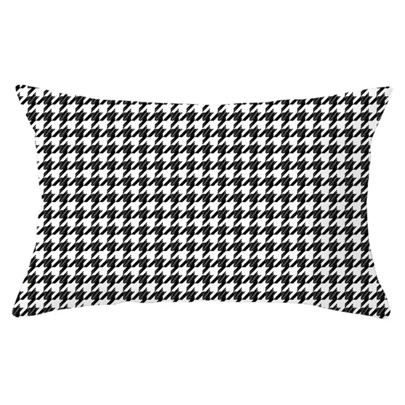 Fuwatacchi геометрические прямоугольные Чехлы для подушек, клетчатые полиэфирные наволочки для домашнего дивана, декоративные украшения для гостиной 30*50 см - Цвет: PC12675