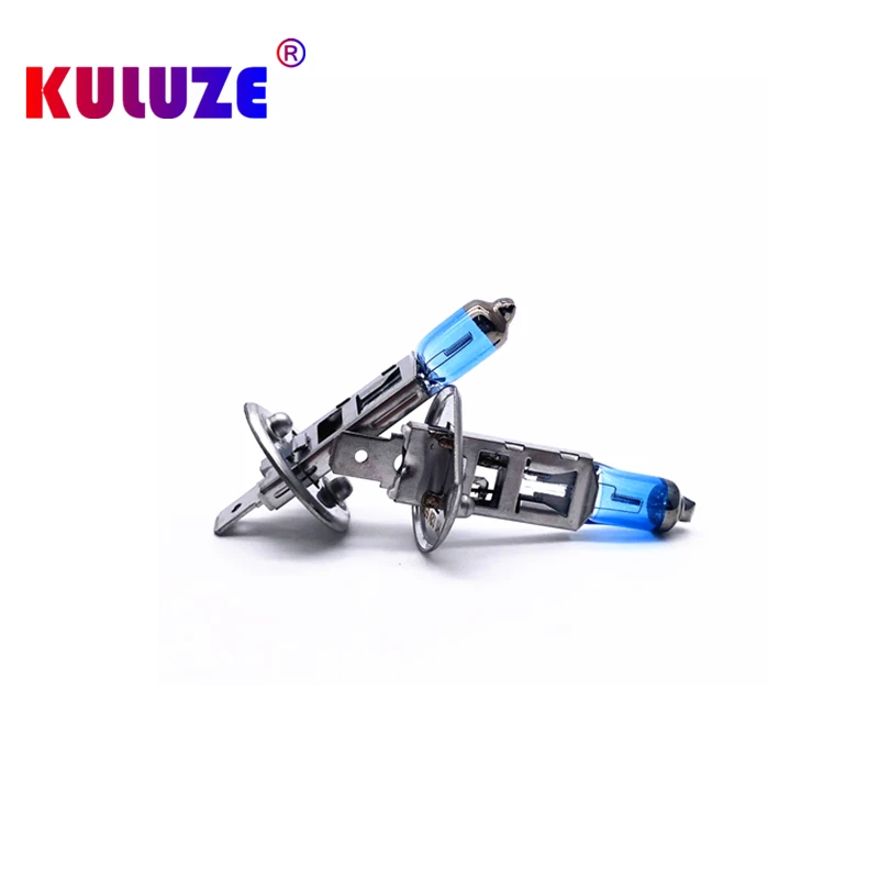 Super White Platinum Halogen Bulb 2PCS H1 H3 H4 H7 H8 H9 H11 9005 HB3 9006 HB4 12V 100W Quartz Glass Car Headlight Lamp 2