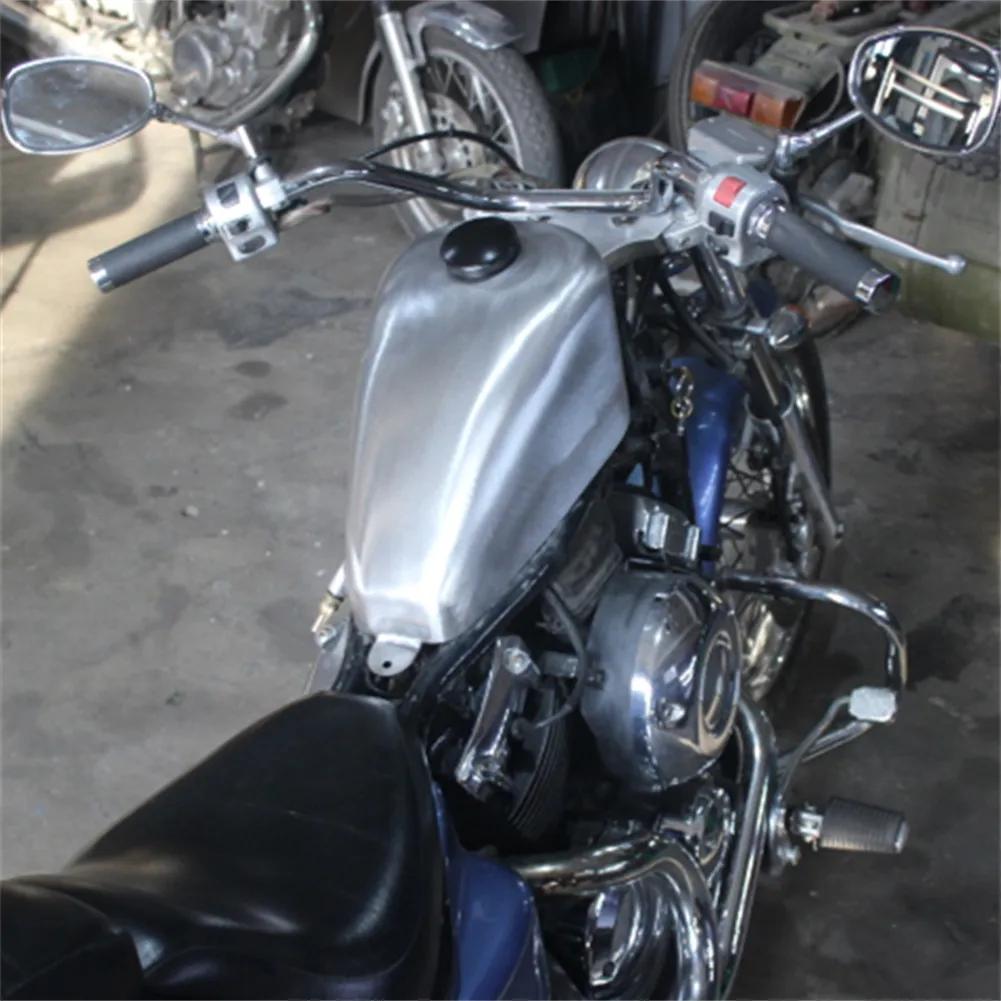 Ручной работы для YAMAHA Drag Star 400 специальное модифицированное бензиновое горючее бак Dragstar V-Star XVS400 Неокрашенный топливный газовый масляный бак